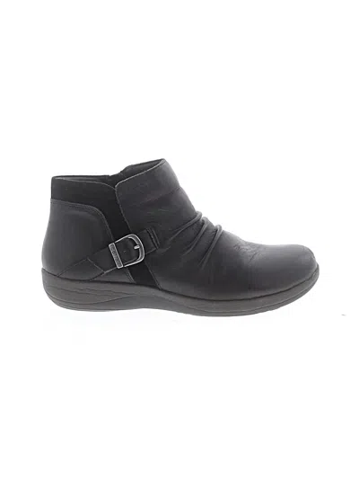 Pre-owned Aetrex Ankle Boots In Black