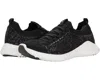 Aetrex Women's Carly Sneaker In Black In Black