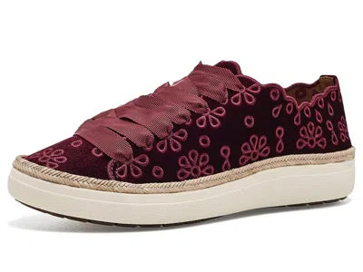 Aetrex Charlotte Casual Sneakers Women's Shoes Burgundy: Eu 41 (us Women's 10) M (b), Leather