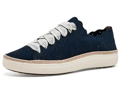 Aetrex Charlotte Casual Sneakers Women's Shoes Navy: Eu 37 (us Women's 7) M (b), Leather