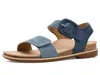 Aetrex Claire Adjustable Sandal In Blue
