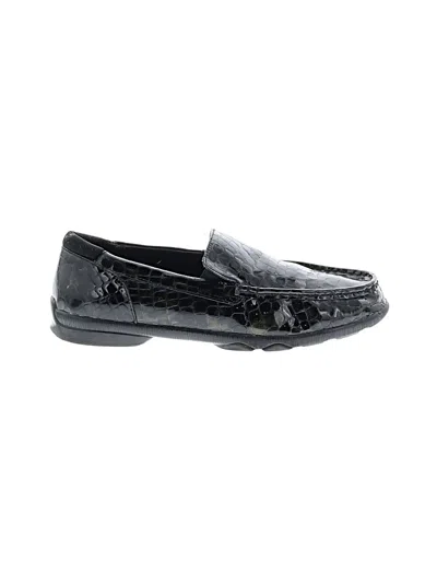 Pre-owned Aetrex Flats In Black