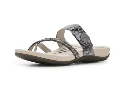 Aetrex Izzy Sparkle In Silver