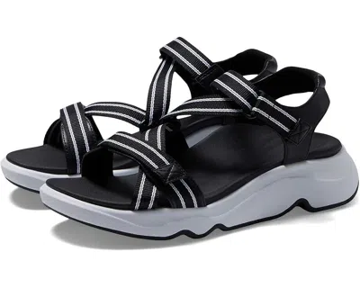Aetrex Marz Sandals Women's Us 9-9.5 Black Adjustable Strap Outdoor Khd1050