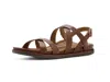Aetrex Piper Adjustable Quarter Strap Sandals In Multi
