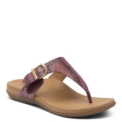 Aetrex Rita Sandal In Pink