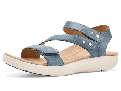 Aetrex Savannah Platform Sandals Women's Dress Sandals Hazy Blue: Eu 42 (us Women's 10.5-11) M (b) In Multi