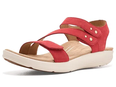 Aetrex Savannah Platform Sandals Women's Dress Sandals Red: Eu 37 (us Women's 7) M (b) In Multi