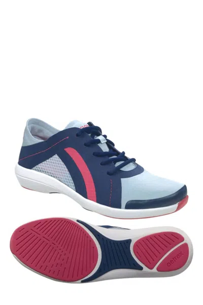 Aetrex Sloane Sneaker - Medium Width In Navy In Multi