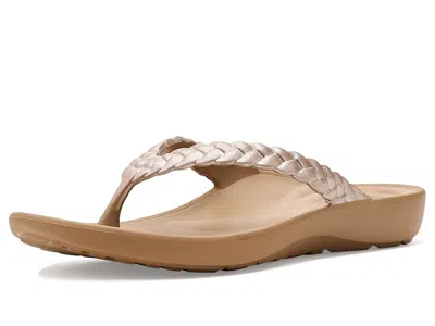 Aetrex Vicki Thong Sandal In Brown