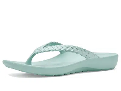 Aetrex Vicki Thong Sandal Women's Sandals Mint Gloss: Eu 36 (us Women's 6-6.5) M (b) In Green