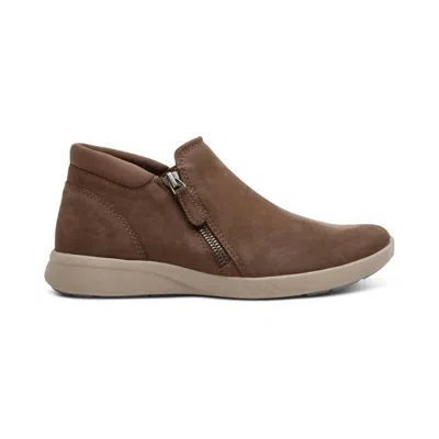 Aetrex Women's Addie Arch Support Boot In Brown