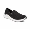 Aetrex Women Angie Sneakers In Black In Black