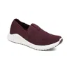 Aetrex Women's Angie Sneakers In Burgundy In White