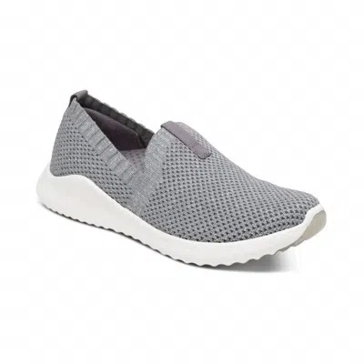 Aetrex Women Angie S/o Sneakers In Grey In Gray