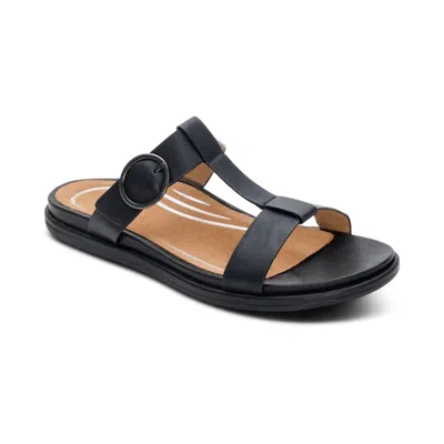 Aetrex Women's Blaire Sandal In Black In Multi