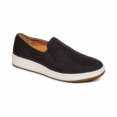 Aetrex Women's Cameron Slip-on Sneakers In Black