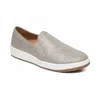 Aetrex Women's Cameron Slip-on Sneakers In Taupe Metallic In Multi