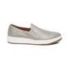 Aetrex Women's Cameron Slip-on Sneakers In Taupe Metallic In Multi