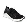Aetrex Women Carly Arch Support Sneaker In Black In Black