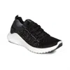 Aetrex Women's Carly Sneaker In Black In Black