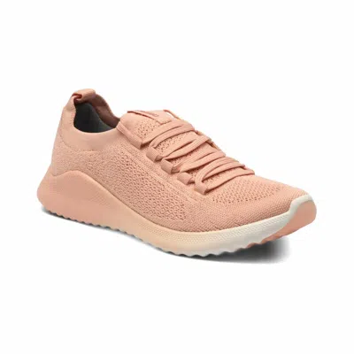 Aetrex Women's Carly Sneaker In Light Pink