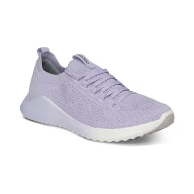 Aetrex Women's Carly Sneaker In Lilac In Blue