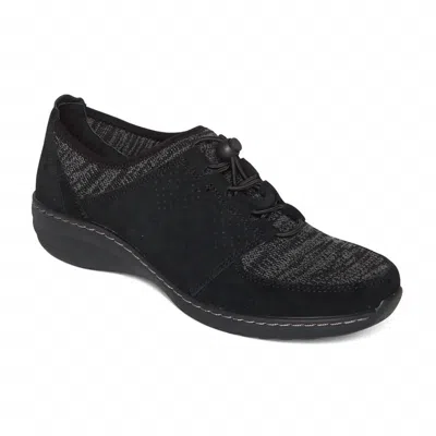 Aetrex Women's Casey Slip-on Sneaker In Black