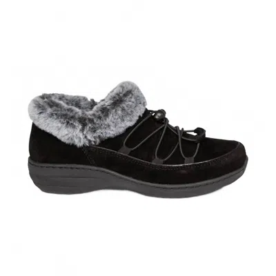Aetrex Women's Chrissy Arch Support Ankle Booties In Black