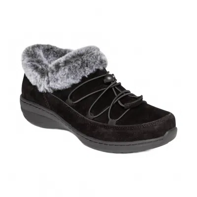 Aetrex Women's Chrissy Arch Support Slip-on Ankle Booties In Black