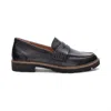 Aetrex Collette Loafer In Black In Black