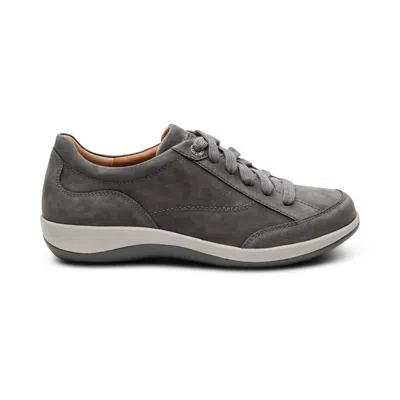Aetrex Women's Dahlia Lace Up Oxford Shoes In Charcoal In Multi
