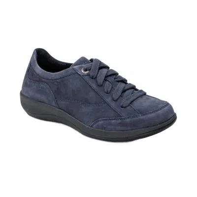 Aetrex Women's Dahlia Sneakers In Navy In Blue