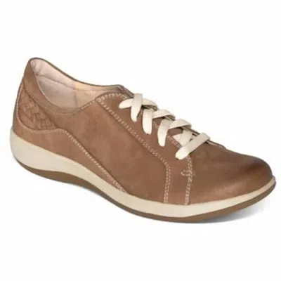 Aetrex Women's Dana Shoes In Mocha In Brown
