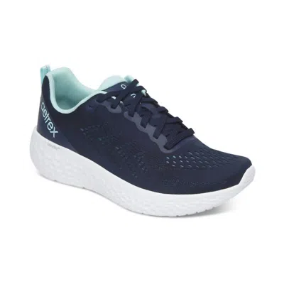 Aetrex Women's Danika Arch Support Sneaker In Navy