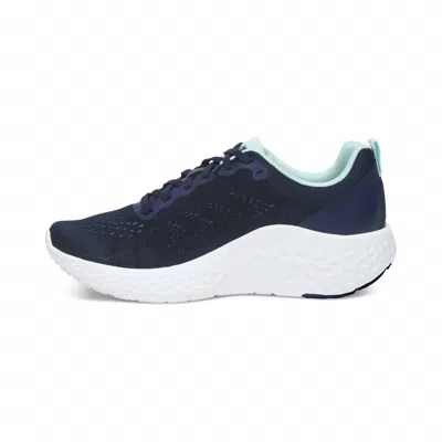 Aetrex Women's Danika Arch Support Sneaker In Navy In Multi