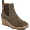 Aetrex Women's Dawn Boot In Olive In Green