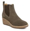 Aetrex Women's Dawn Boot In Olive In Neutral