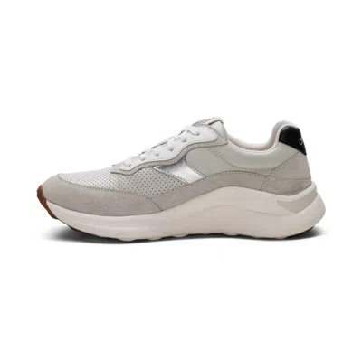 Aetrex Women's Emily Lace Up Sneakers In Chalk