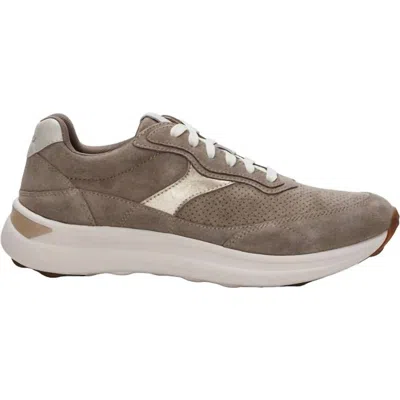 Aetrex Women's Emily Shoes In Taupe In Gray