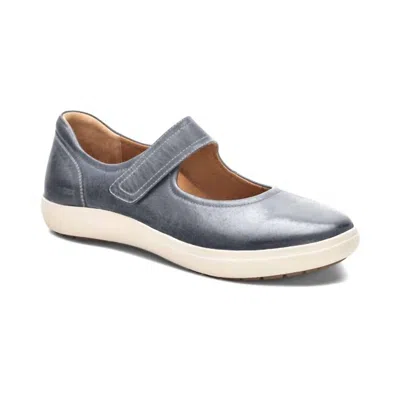 Aetrex Women's Erica Casual Sneakers In Navy In Gray