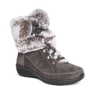 Aetrex Women's Fiona Winter Boots In Grey