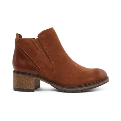 Aetrex Women's Frankie Boot In Caramel Cafe In Multi