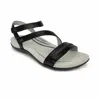 Aetrex Women's Gabby Sandal In Solid Black In Multi