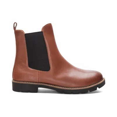 Aetrex Women's Hannah Arch Support Boot In Cognac In Black