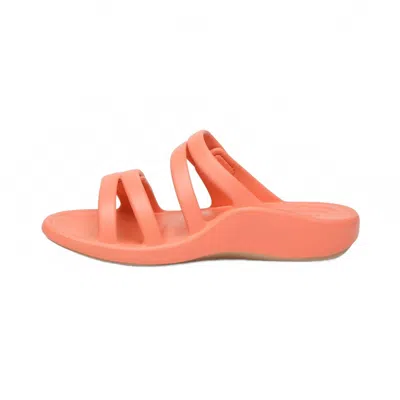 Aetrex Women's Janey Sport Slides In Coral In Pink