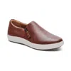 Aetrex Women Jenna Slip-on Sneakers In Brown In Brown
