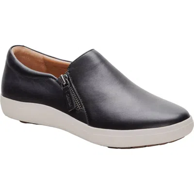 Aetrex Women's Jenna Slip-on Sneakers In Black