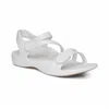 Aetrex Women's Jillian Sport Sandal In White In White