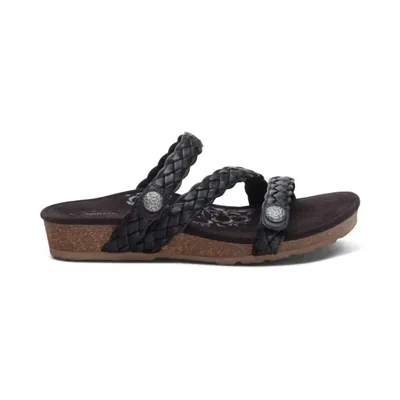 Aetrex Women's Josie A Sandal In Black